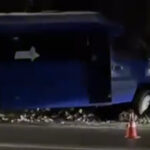 У Вінниці бус влетів в дерево (відео)