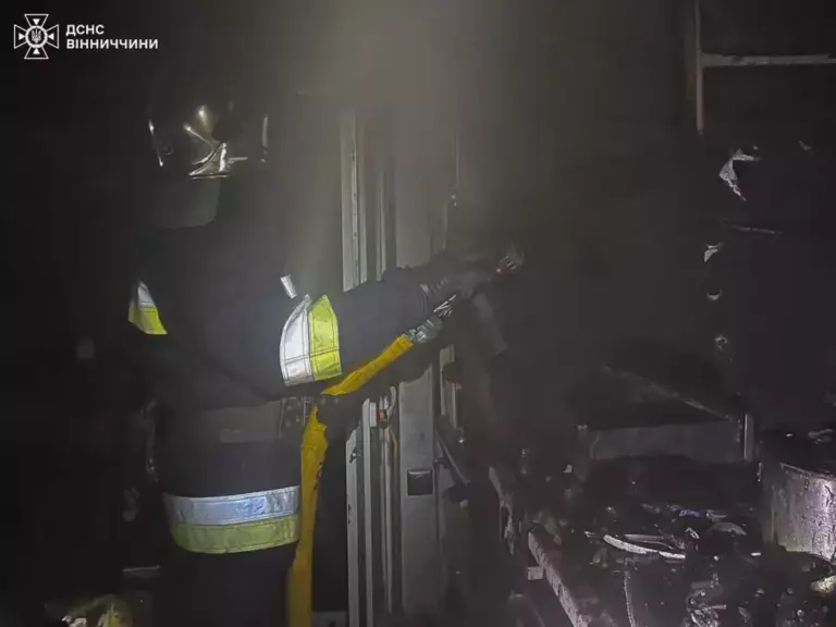 На Вінниччині спалахнули пожежі у чотирьох житлових будинках