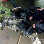 Як поліція документує наслідки ворожої атаки рф ударними дронами на Вінниччині (фото)