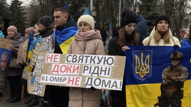 У Вінниці пройшла акція на підтримку військовополонених та зниклих безвісти воїнів