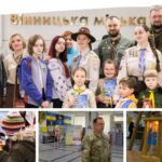 Вифлеємський вогонь Миру від вінницьких пластунів отримав ветеран Михайло Кузнецов