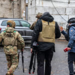 Піхотинці «Червоної Калини» з Вінниччини показали латвійським журналістам реалії біля Покровська