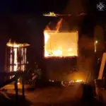 На Вінниччині через несправність мотоцикла згорів сарай