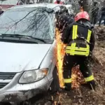 На Вінниччині рятувальники вирізали з авто постраждалого в ДТП водія