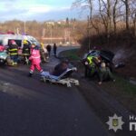 У Гайсинському районі трапилася аварія одразу між трьома авто (ФОТО)