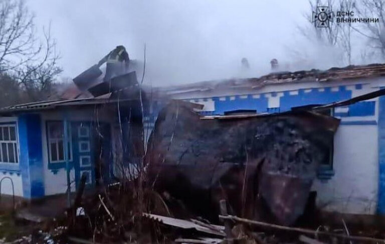 У Вінницькому районі під час пожежі загинула 90-річна жінка