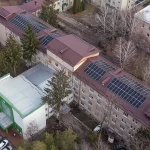 У Вінниці на дахах лікарні встановили сонячні електростанції (ФОТО)