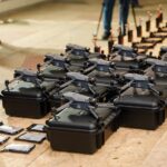 Команда Міжрегіонального координаційного гуманітарного штабу передала мавіки, FPV-дрони та окопні пічки 59й бригаді
