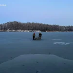 На Вінниччині з-під криги дістали тіло чоловіка
