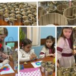 Маленькі вінничани виготовляють окопні свічки для наших Захисників