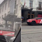 Tesla Cybertruck встановили у центрі Вінниці (ФОТО)