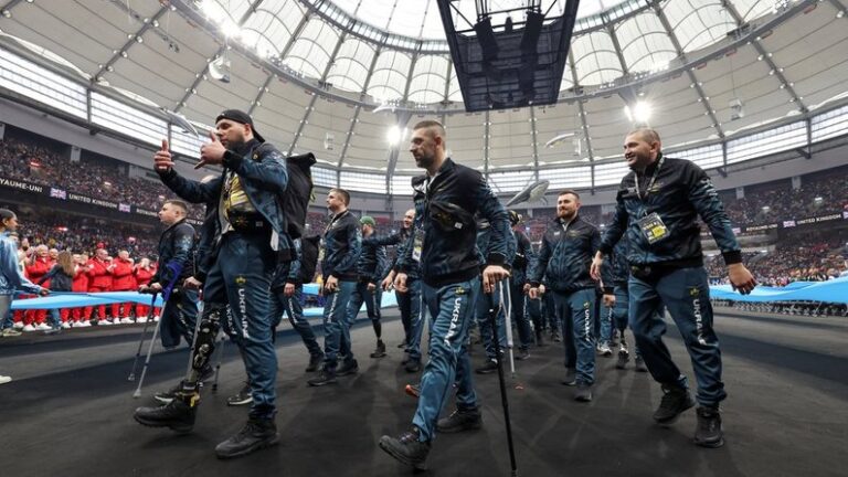 Opening ceremony of the 2025 Invictus Games in Vancouver