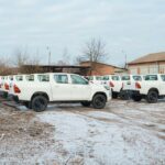 20 нових авто передала оборонцям команда Міжрегіонального координаційного гуманітарного штабу
