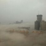На Україну знову суне «брудна хмара» пил в повітрі очікуємо вже цього тижня