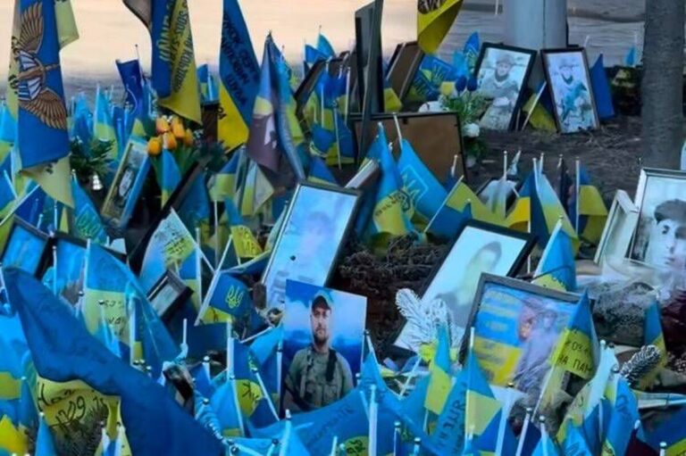 Сквер «Прапорець пам’яті» біля вінницької Вежі планують перенести на площу Шевченка