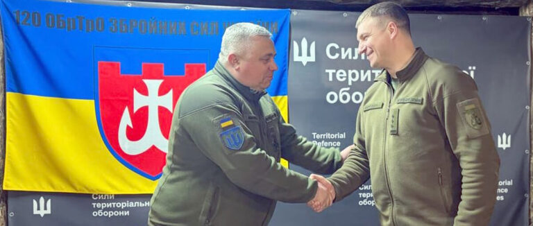 Призначили нового командира 120 окремої бригади територіальної оборони з Вінниччини