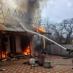 У Гайсинському районі горіла літня кухня