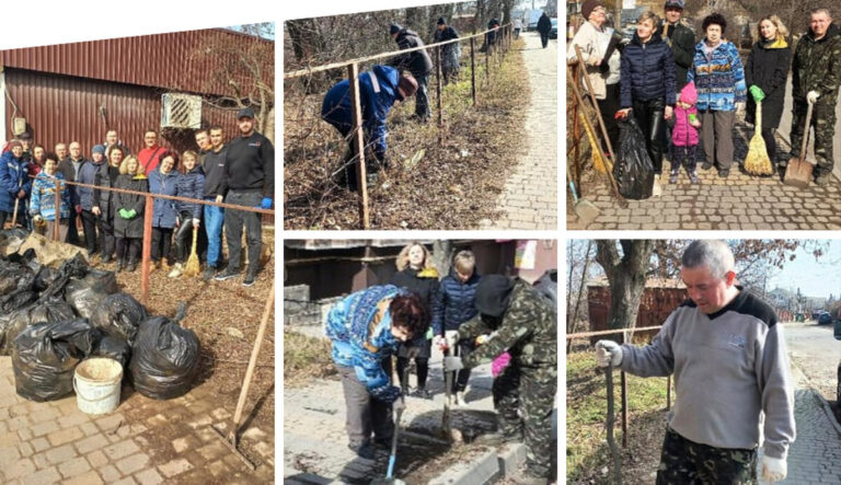Жителі приватного сектору Вінниці взялися до прибирання своїх територій