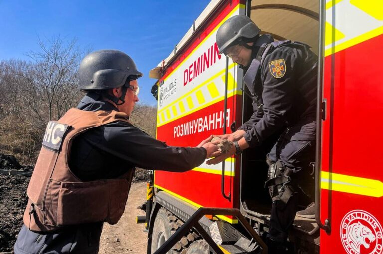 На Вінниччині сапери знешкодили міну часів Другої світової війни (ФОТО)