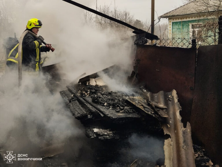 Опалювальний сезон триває: на Вінниччині палають будівлі через несправні печі та електропроводку