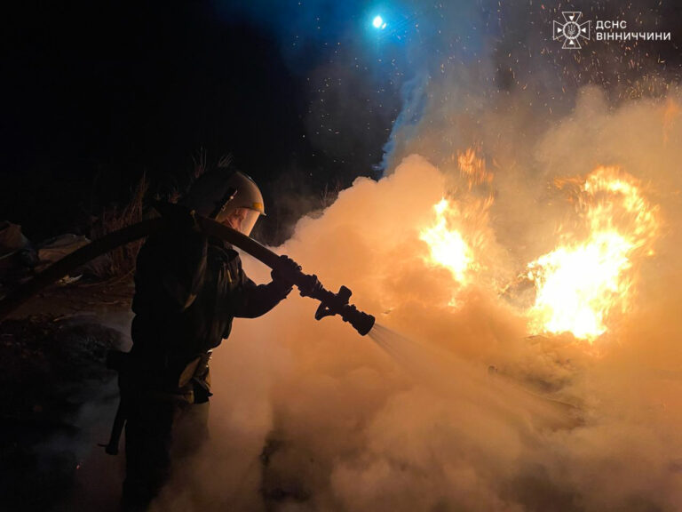 Рятувальники ліквідували пожежу в Могилів-Подільському районі (Фото)