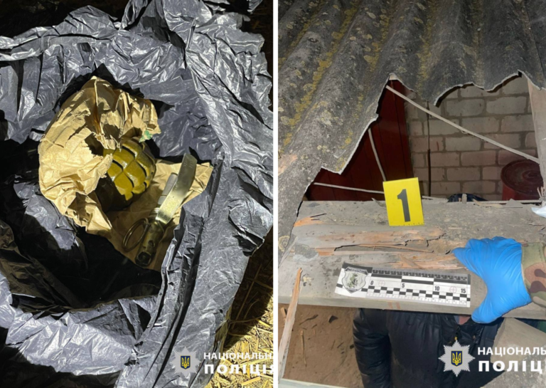 У Гайсинському районі чоловік кинув гранату у двір сусіда