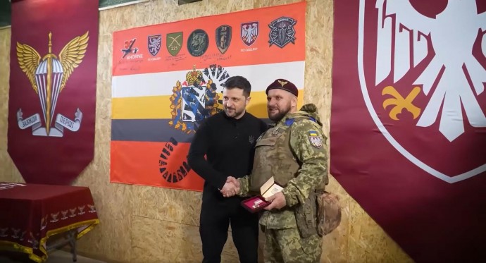 Зеленський вручив нагороду Захиснику Дмитру Мегедену з Тульчинського району