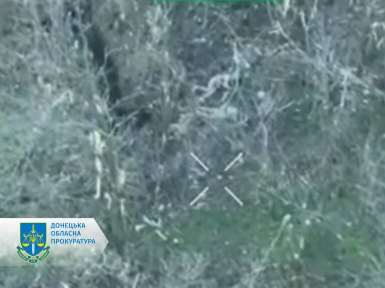 Окупанти розстріляли беззбройного полоненого військовослужбовця ЗСУ на Донеччині