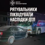 Смертельна ДТП у Тульчинському районі: зіткнулися рейсовий автобус і легковик
