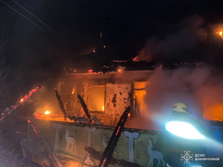 У пожежі на Вінниччині травмувався 64-річний чоловік