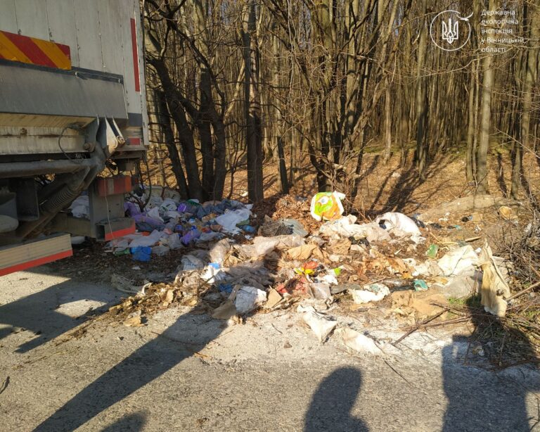 На Вінниччині виявили стихійне сміттєзвалище поблизу дороги