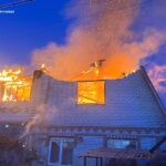 У Вінниці горіла будівля біля пункту приймання макулатури