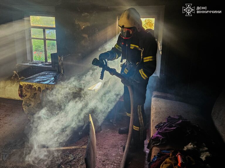 Рятувальники Вінниччини гасили будинки, авто й гектари сухостою