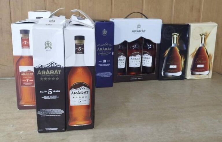 «Арарат» не пройшов: у Могилів-Подільському затримали жінку з бренді та коньяком