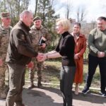 Ірина Верещук відвідала центр реабілітації звільнених по полону Захисників на Вінниччині