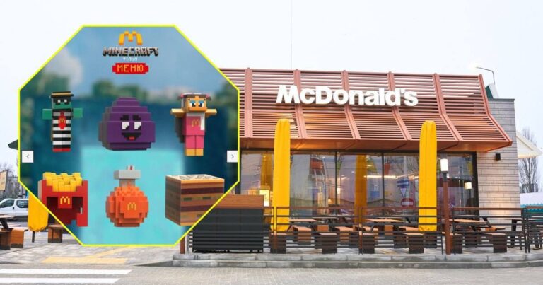 Іграшок Minecraft у McDonalds більше не буде: через ажіотаж їх розкупили за 3 дні