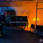 Спалахнуло 8 пожеж: у Вінниці горів трансформатор, а в Якушинецькій громаді авто