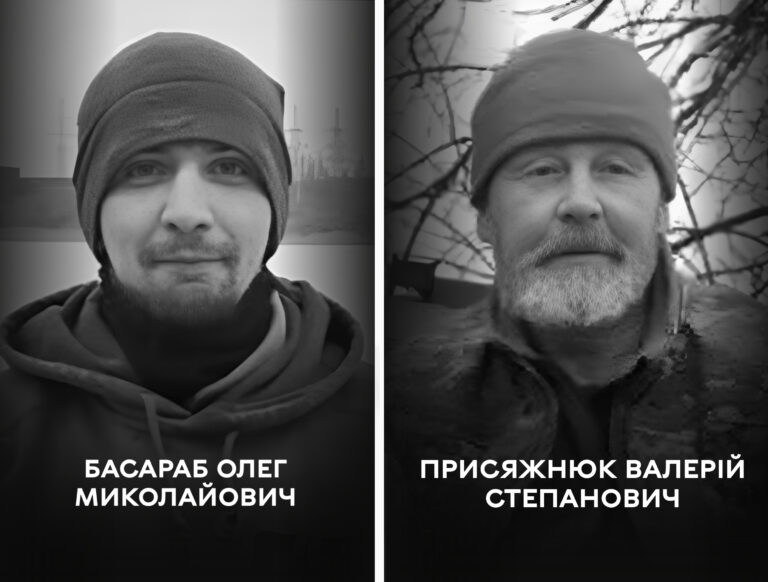 Вінниця сьогодні проводжає у вічність воїнів Олега Басараба та Валерія Присяжнюка