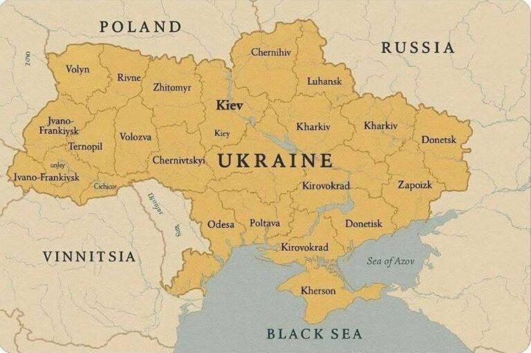 Як штучний інтелект бачить карту України — і де на ній Вінниця