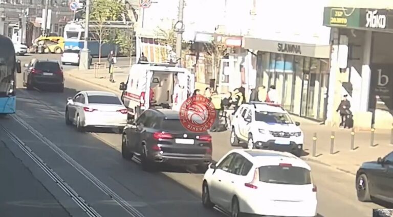 У центрі Вінниці збили пішохода: що відомо