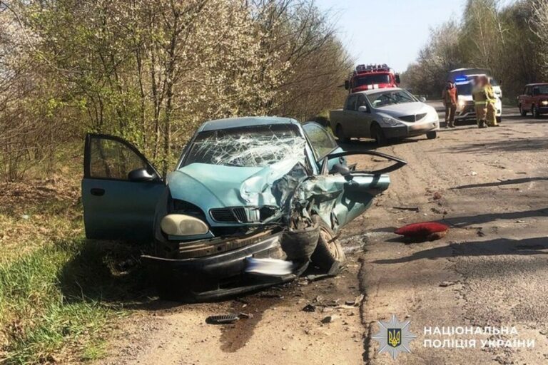 Пять аварій на Вінниччині: один загиблий та семеро травмованих