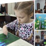 Юні вінничани створювали весняні шедеври на майстер-класі з живопису