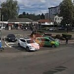 Ранкова ДТП у Вінниці: Renault не розминувся з Volkswagen (ВІДЕО)
