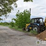 Обурився відключенням газу через борг: у Гайсинському районі чоловік підпалив екскаватор