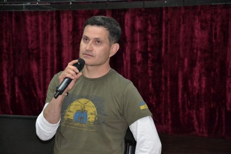 Ахтем Сеітаблаєв представив фільм «Мирний-21» у Вінницькому педагогічному університеті (ФОТО)