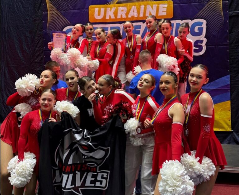 Вінничани тріумфували на Чемпіонаті України з чирлідингу (ФОТО)