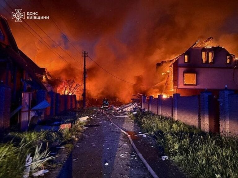 25 травня Росія завдала потужного повітряного удару по Україні