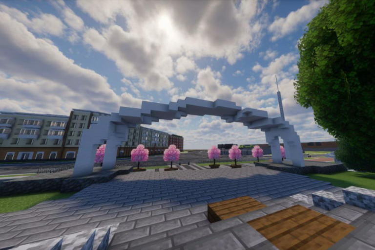 Місто без людей: як виглядає Вінниця у Minecraft (ФОТО)