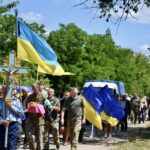 Бершадська громада прощалась з 32-річним воїном Устимом Вербецьким