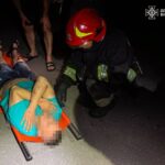 У Вінниці посеред ночі рятувальники витягали чоловіка з 4-метрової ями